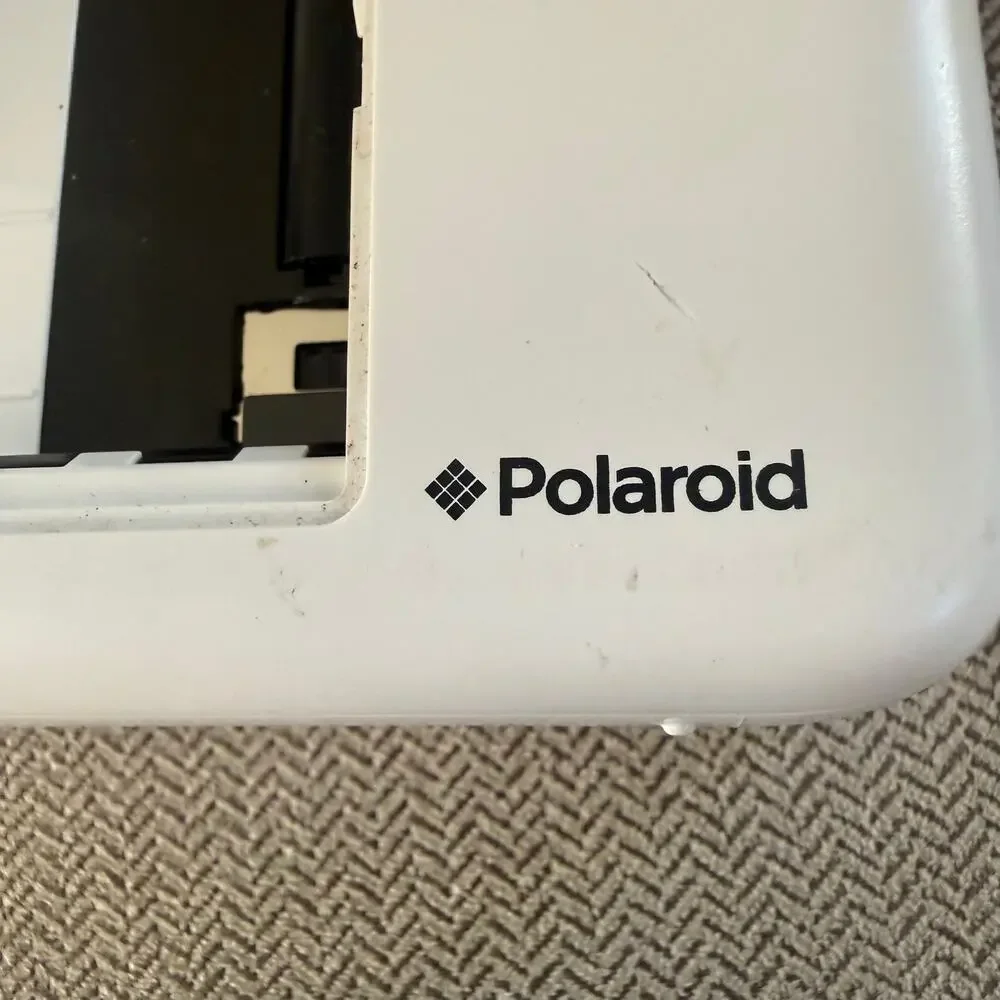 Polaroid Snap POLSP01W Instant Digital Camera Printer White ZINK Tested Power